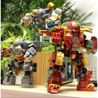 [Giá Sập Sàn] Xếp hình kiểu lego - Robot siêu nhân
