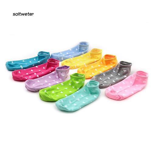 5 đôi vớ chân họa tiết trái tim nữ tính thời trang