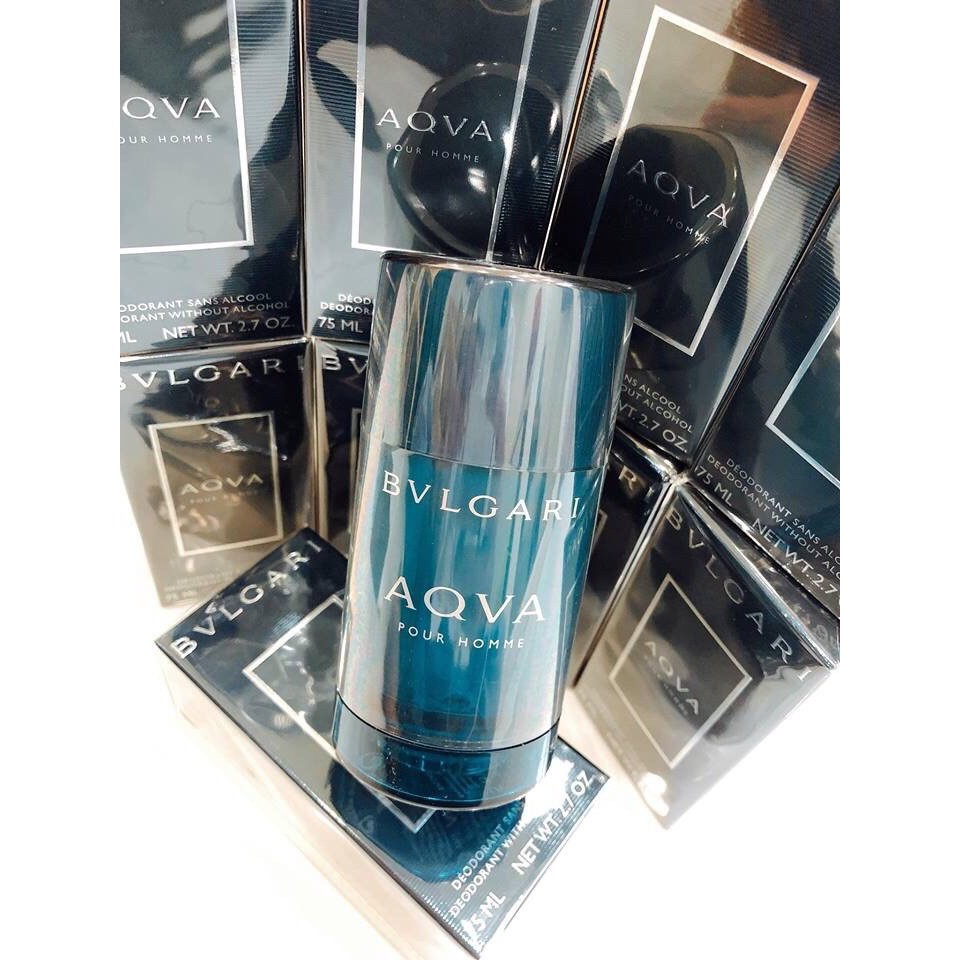 LĂN KHỬ MÙI NƯỚC HOA BVLGARI AQVA POUR HOMME 75ML | Shopee Việt Nam