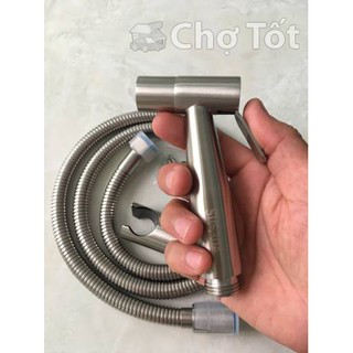 Bộ vòi xịt cao cấp  inox mờ SU 304  siêu bền