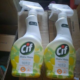 Nước xịt lau bếp CIF chai 520ml