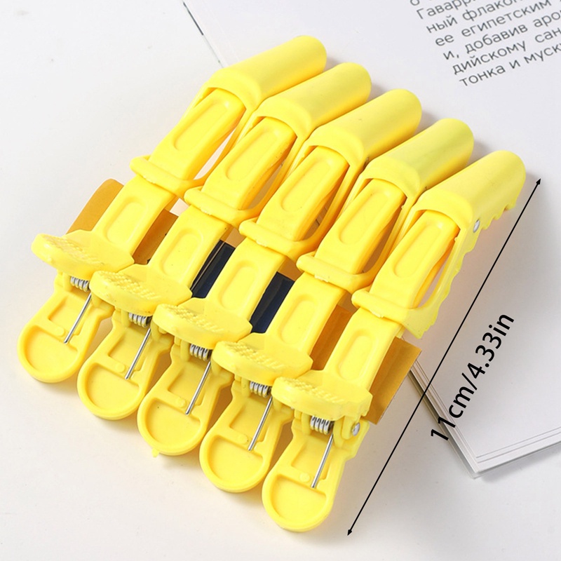 Bộ 7 Kẹp Tóc Nhựa Chống Trượt Tạo Kiểu Tóc Chuyên Dụng Cho Salon