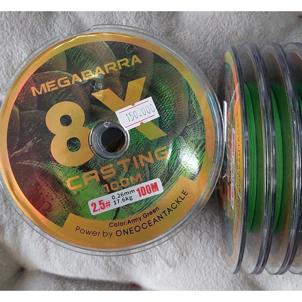 Dây dù 8x Megabarra 100m