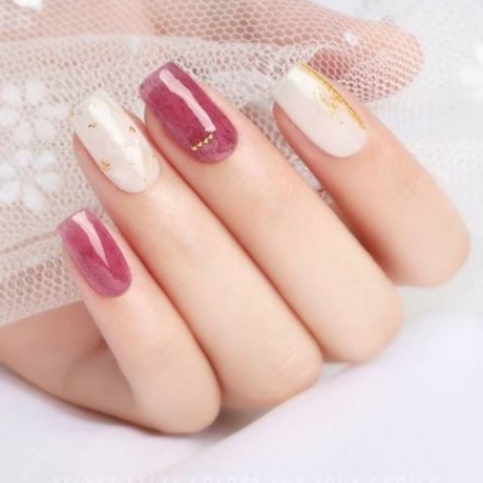 Sơn gel AS sơn móng tay sơn nail dùng máy hơ gel gel hiệu ứng sơn lông xanh hồng nâu xám mã SR 15ml