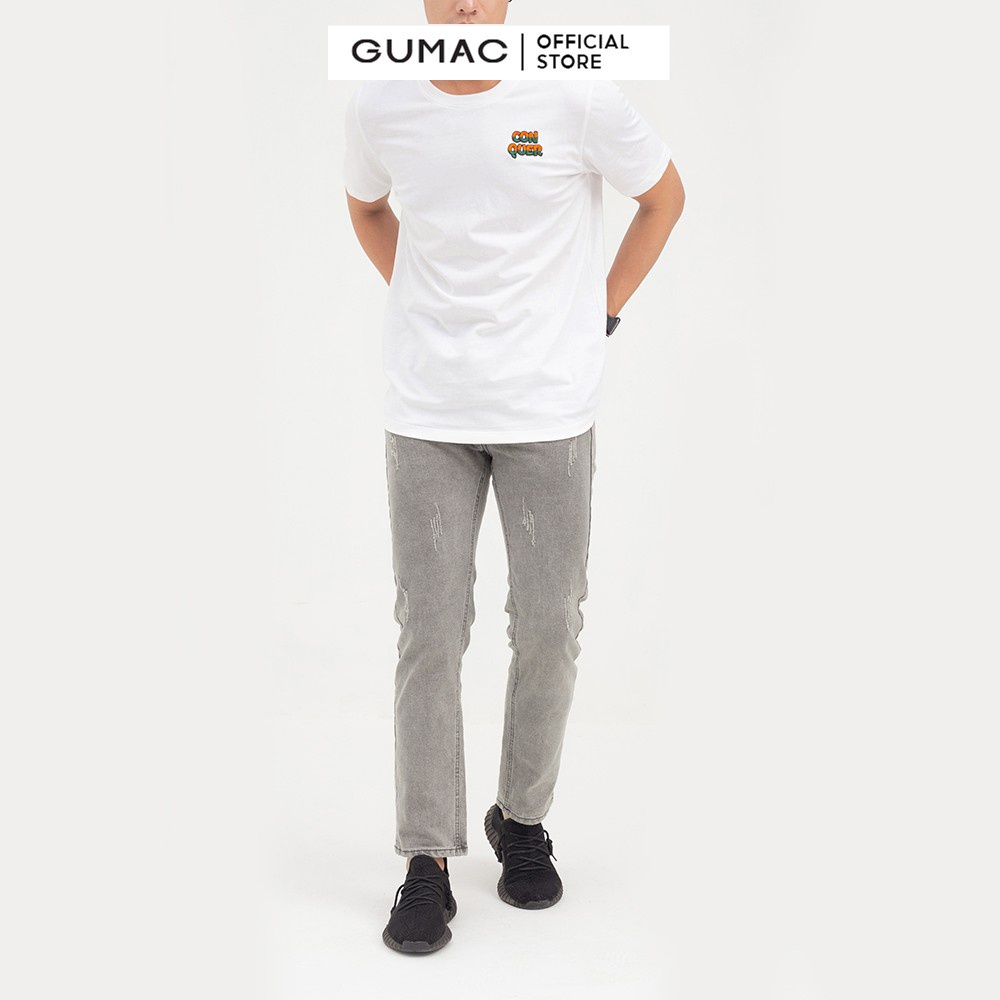 [Mã WABRGD12 giảm 10% đơn 250K] Quần jean nam dài cơ bản GUMAC lịch lãm QJNB6120 | BigBuy360 - bigbuy360.vn