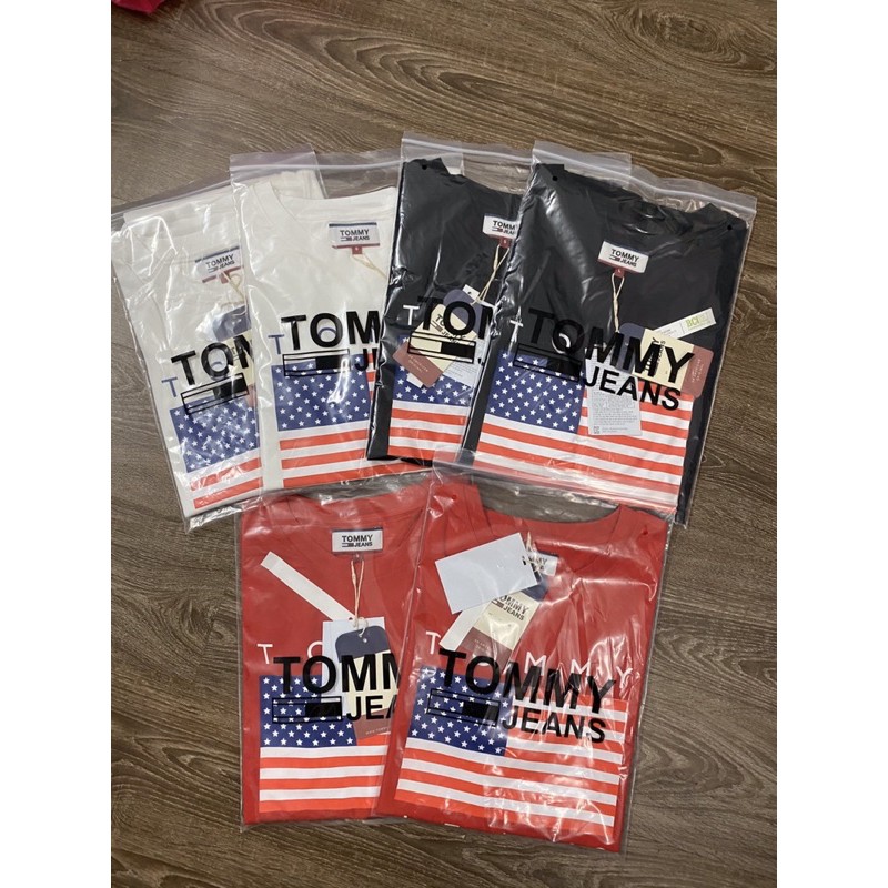 Áo Tommy cờ mỹ