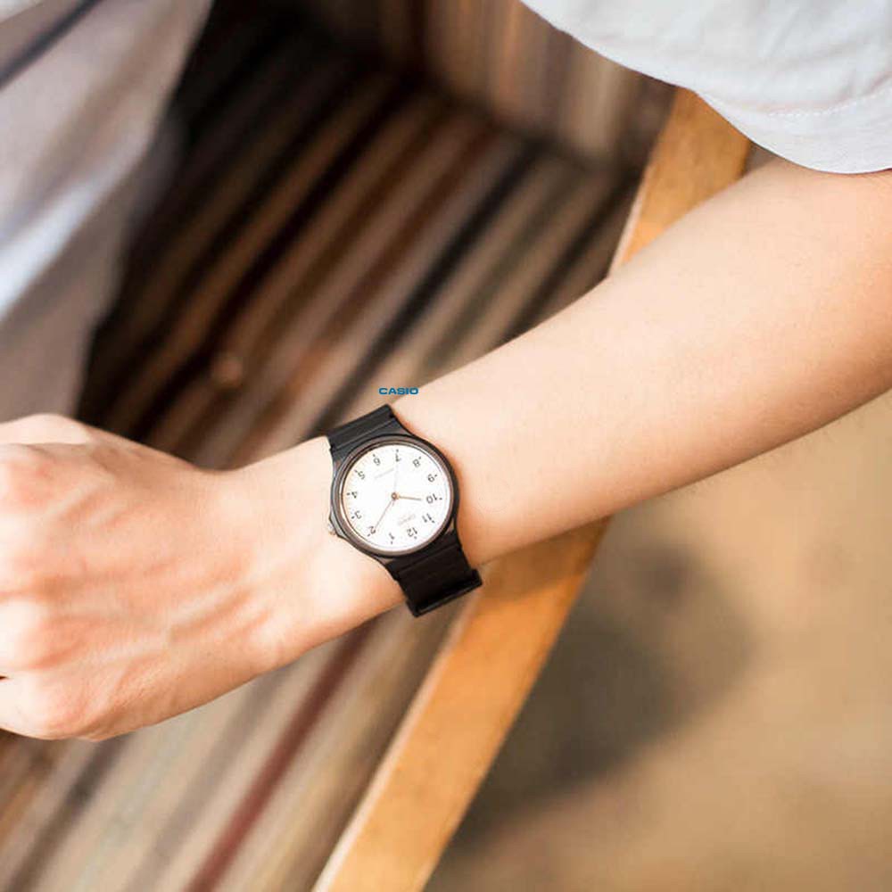 [Mã FABRR5503 giảm 20% đơn 249K] Đồng hồ nam nữ Unisex Casio MQ-24-7BLDF dây nhựa chính hãng Anh Khuê