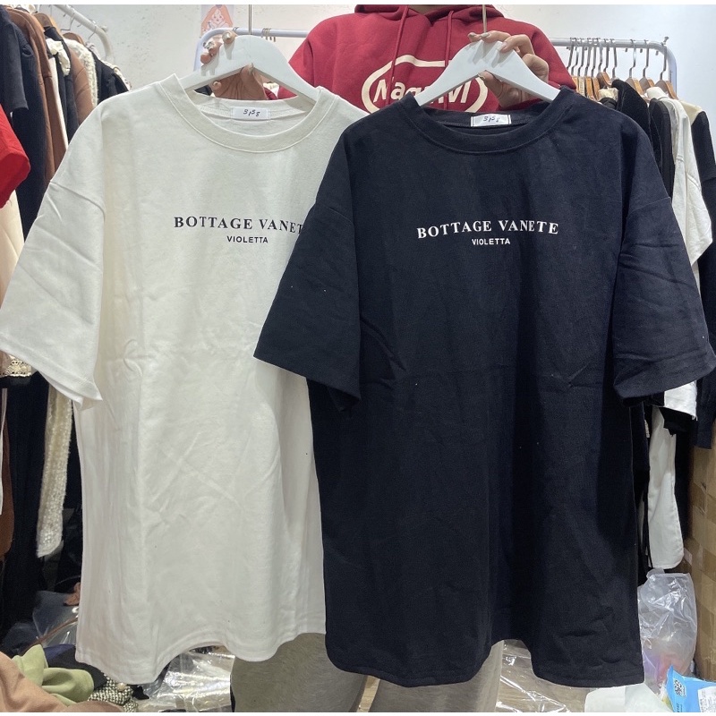 Áo Phông Thun nữ Tay lỡ Chất thun Cotton 3158 - Áo Phông Nữ Unisex BOTTAGE VINTAGE hàng Quảng Châu