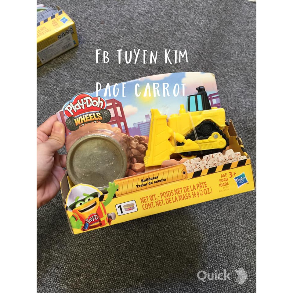 set xe + đất nặn