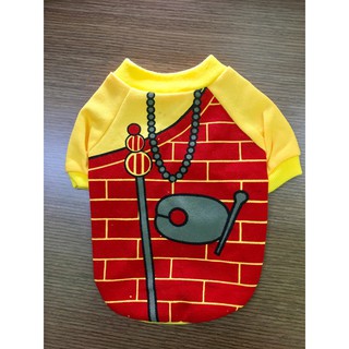 Quần áo chó mèo, áo đường tăng cho boss (hình thật)