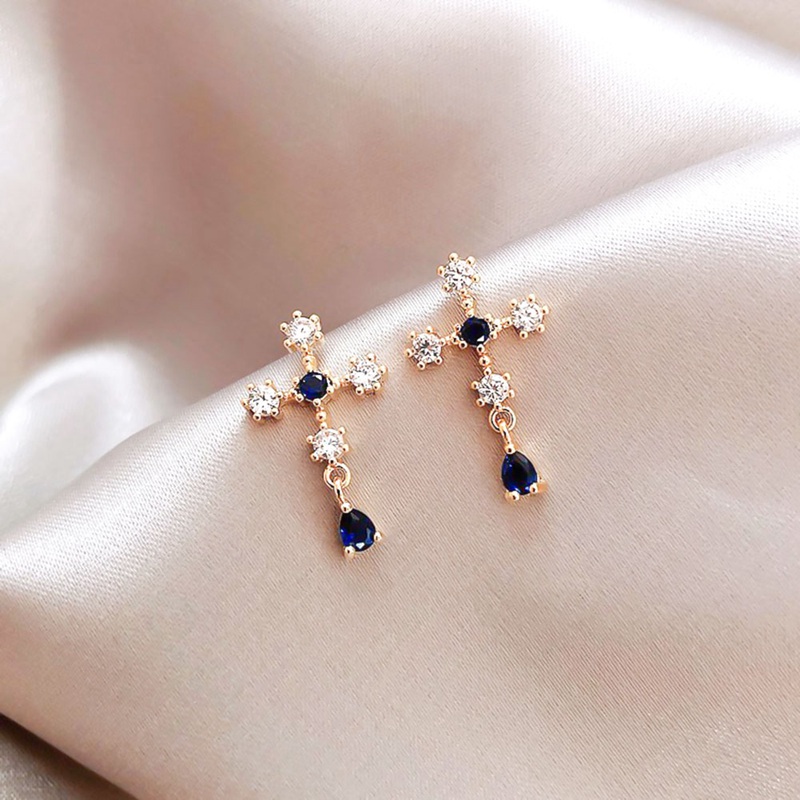 flowersqueen Hoa Tai Hình Thánh Giá Đính Đá Lấp Lánh Cho Nữ