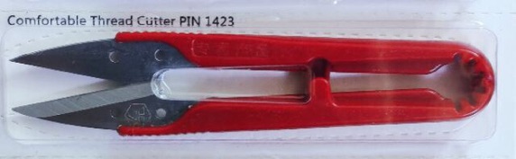 ✂️Kéo bấm chỉ siêu bén nhựa đỏ loại 1