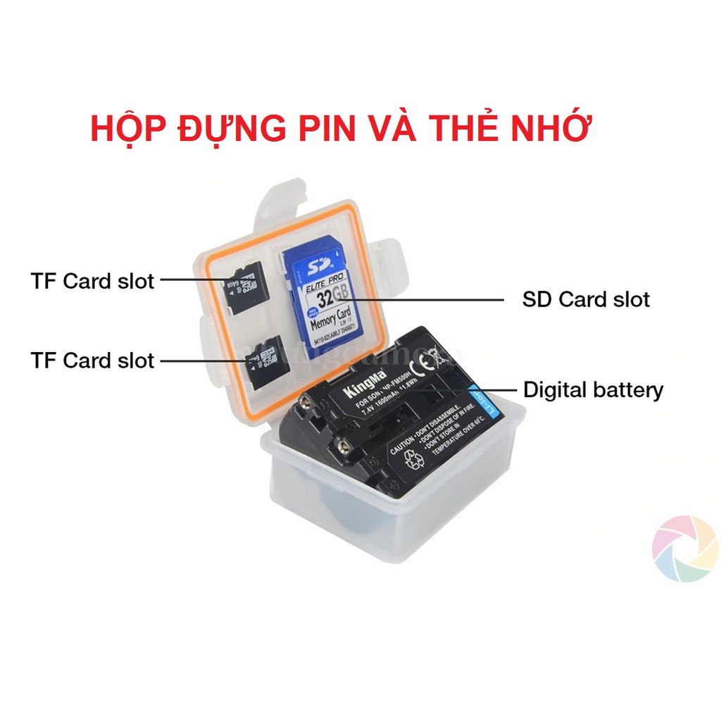 Hộp đựng pin và thẻ nhớ của máy ảnh ( các loại )