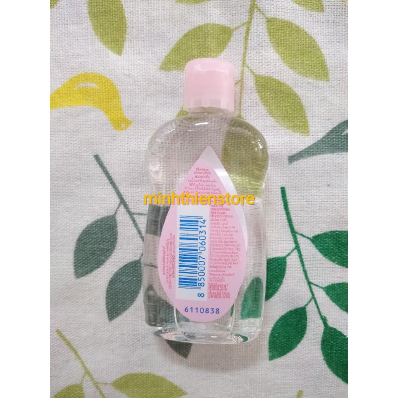 Dầu massage dưỡng ẩm Johnson's Baby Oil chai 50ml