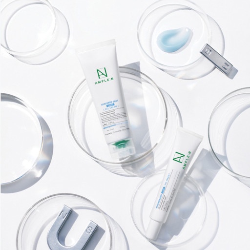 Kem Dưỡng Ẩm Sáng Da Ample:N Hyaluron Shot Light Gel Cream 80ml