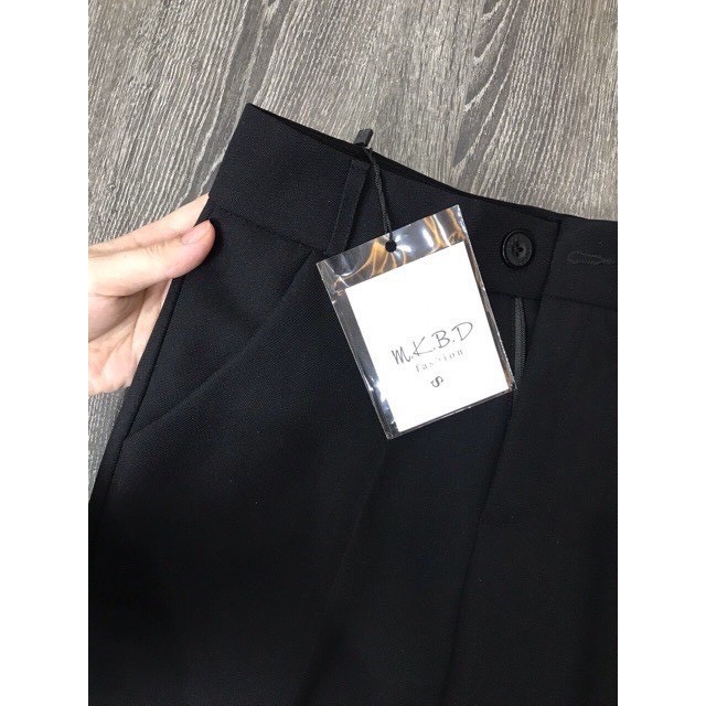 Quần ống rộng culottes xuông dài, quần lưng cao kiều Hàn Quốc cho nữ