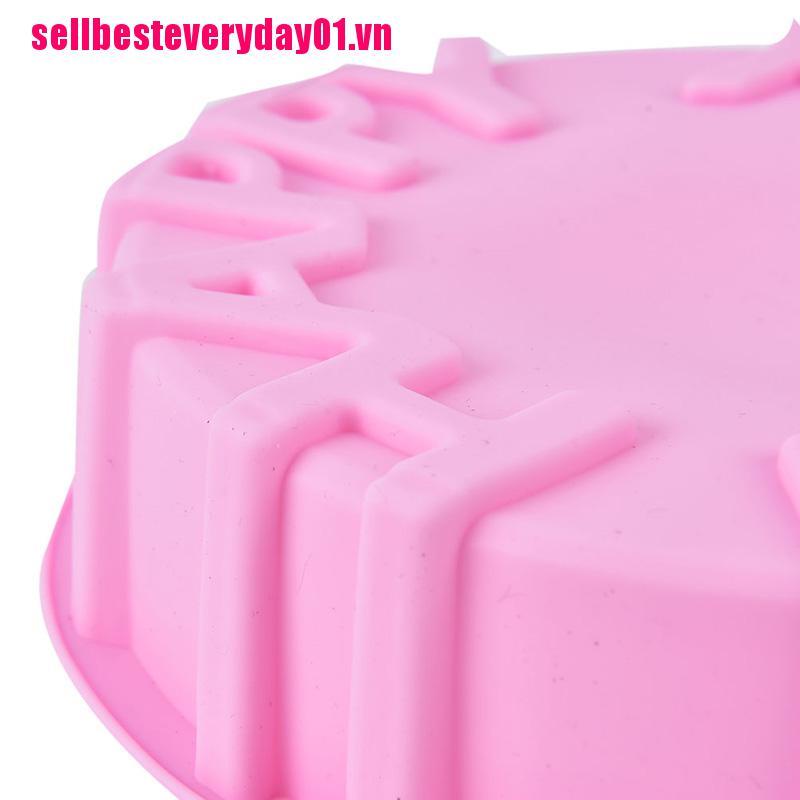 Bánh Sinh Nhật Happy Birthday01 Silicon