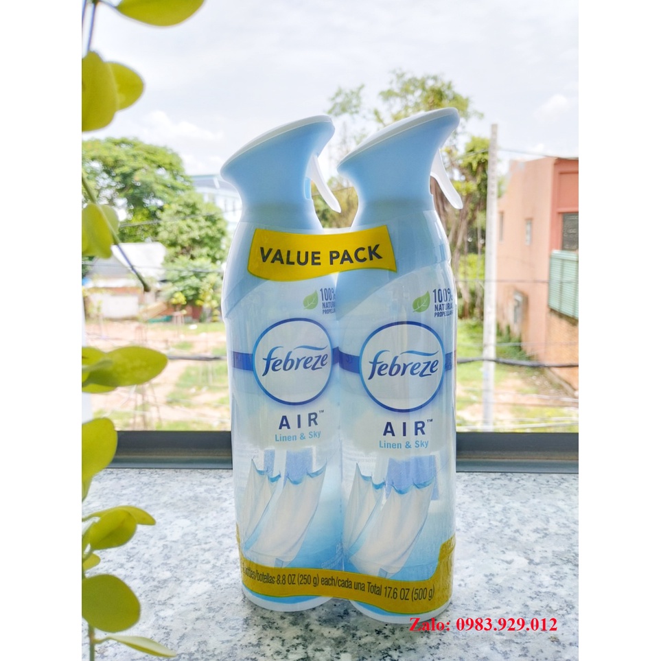 Xịt phòng khử mùi Febreze Air 250g