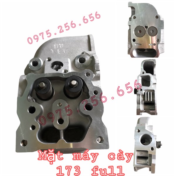 Mặt máy cày 173 comle Hộp xanh phụ tùng thay thế phụ tùng Hùng Lỳ