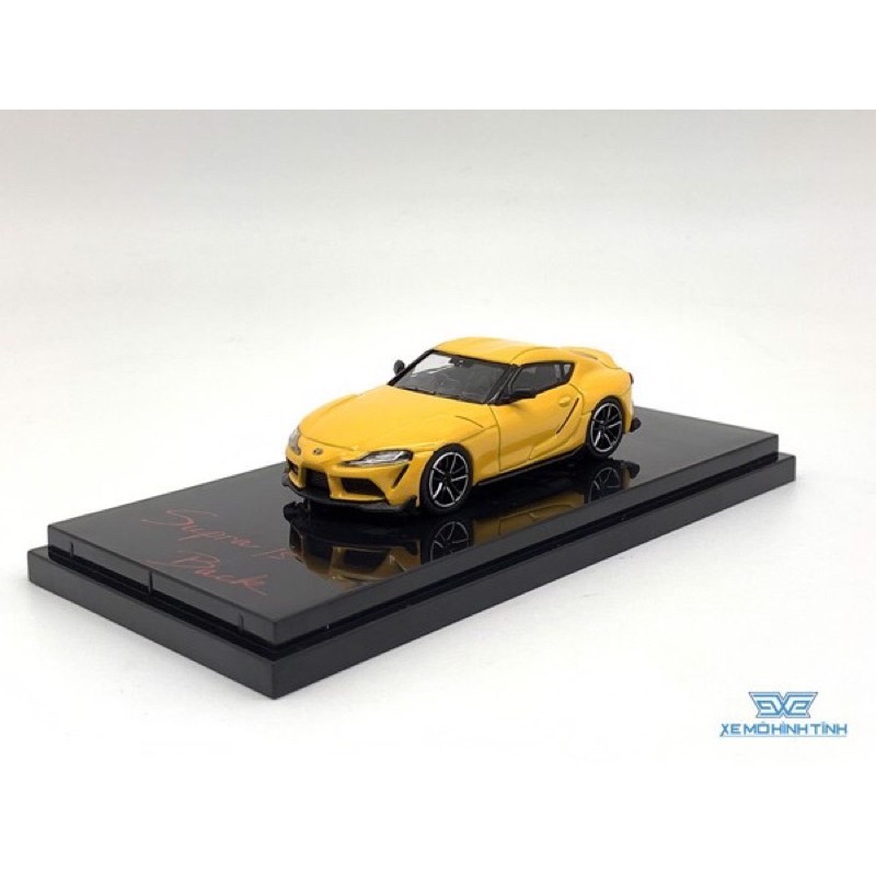 Xe Mô Hình Toyota GR Supra ( A90 ) RZ 1:64 Hobby Japan ( Vàng )