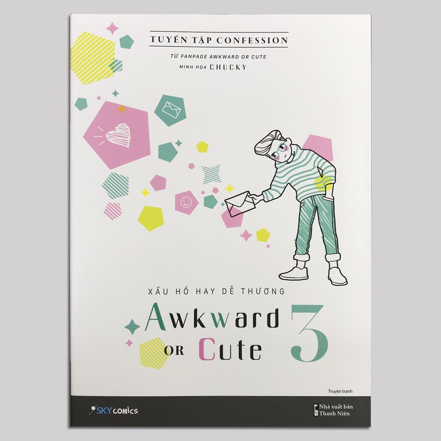 Sách - Xấu Hổ Hay Dễ Thương 3 - Awkward Or Cute (Kèm Bookmark) | BigBuy360 - bigbuy360.vn