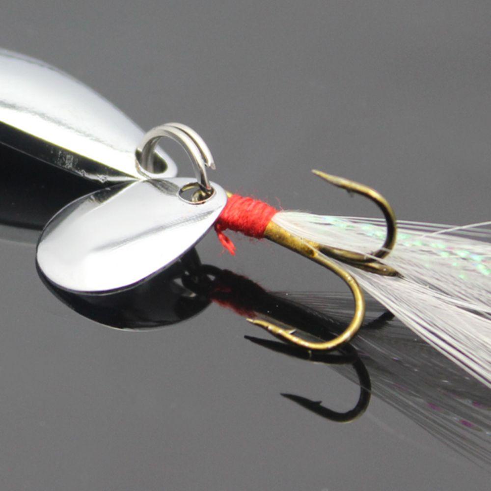 MUVAKO Bộ 2 Mồi Câu Cá Mavako Bằng Kim Loại Siêu Bền