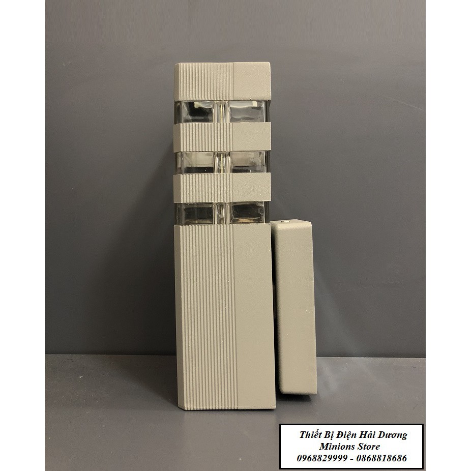 Đèn tường Atimol 1 Đầu Đui E27 3358/1 - Gắn trụ cổng sân vườn cầu thang sang trọng - Hợp kim Nhôm Chống rỉ ô xi hóa