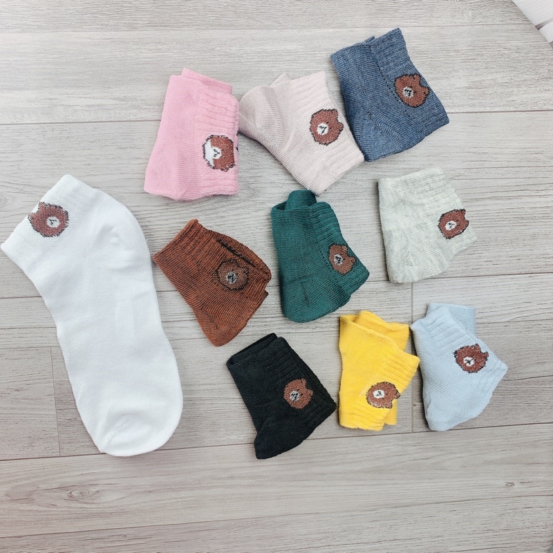 Tất gấu nữ nhiều màu