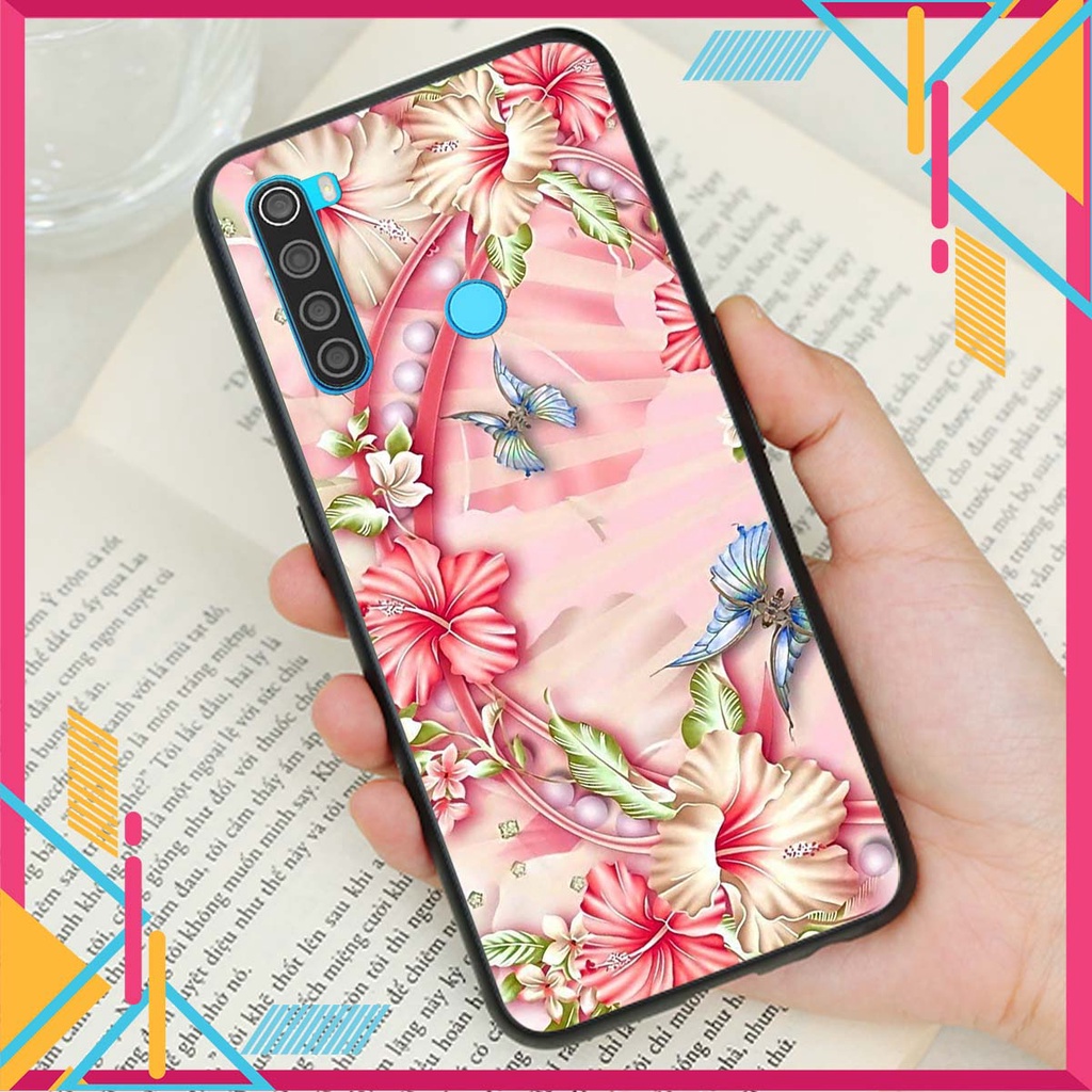 Ốp lưng Xiaomi REDMI NOTE 8 in hình hoa xinh xắn, hiện đại , thời trang ,phong cách