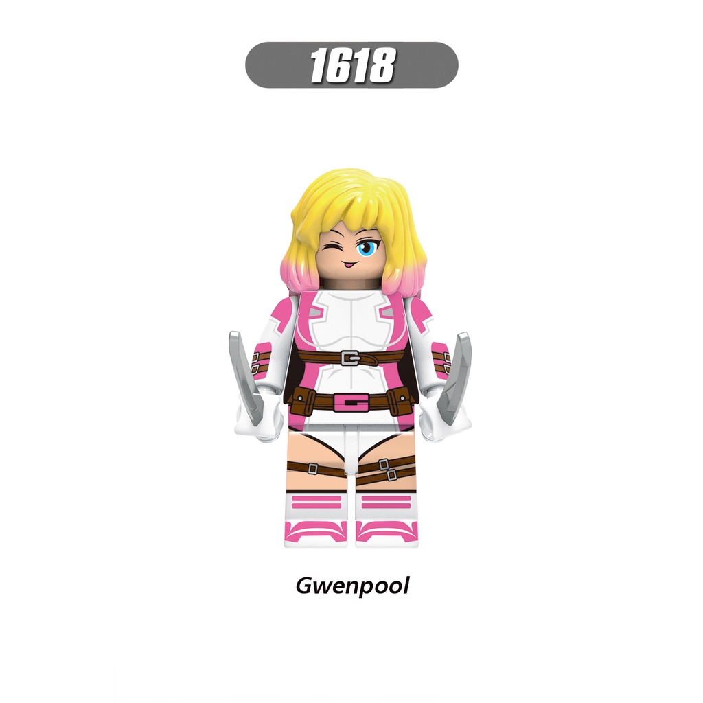 Đồ Chơi Lắp Ráp Cho Trẻ Em Siêu Anh Hùng Series Sáng Tạo Nhân Vật Nhỏ Khối Xếp Hình Marvel Avengers Nhân Vật Nhỏ