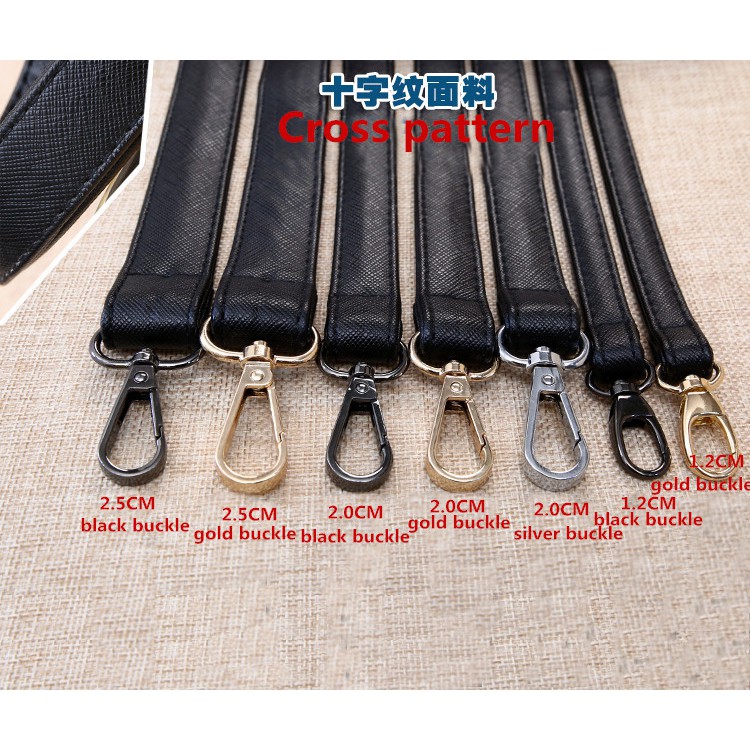 Dây Đeo Túi Xách Bằng Da pu 2.5cm / 2.0cm / 1.2cm