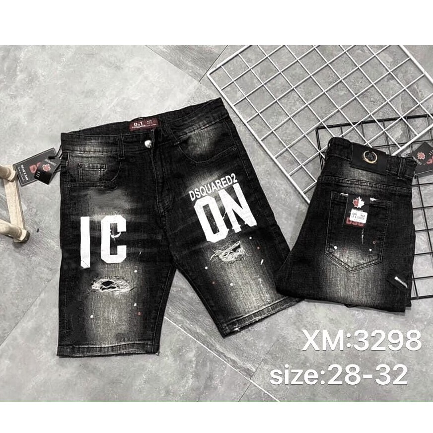 Quần short jeans nam trẻ trung năng động hàng cao cấp | BigBuy360 - bigbuy360.vn