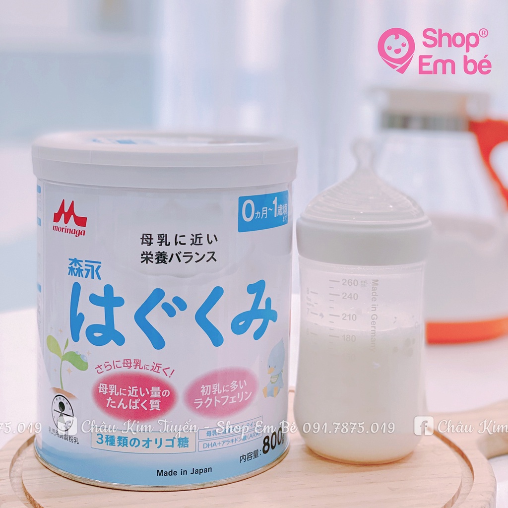 [MẪU MỚI] Sữa Bột Morinaga Nhật Số 0, Số 9 Cho Bé 800gr