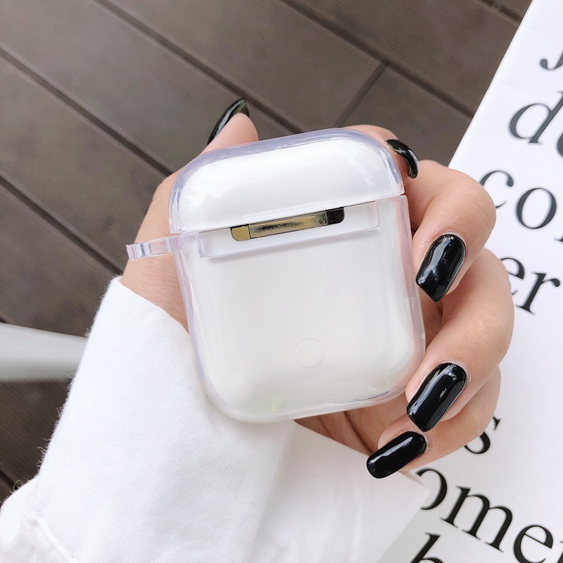 Vỏ Đựng Tai Nghe Airpods Silicon Trong Suốt - N400