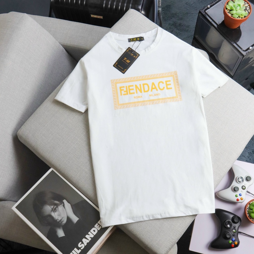 Áo Phông Nam Cổ Tròn OBOKFASHION, Áo Thun Nam Tay Ngắn, Mềm Mịn, Thoáng Mát, Cao Cấp Màu Trắng - Đen ATN26