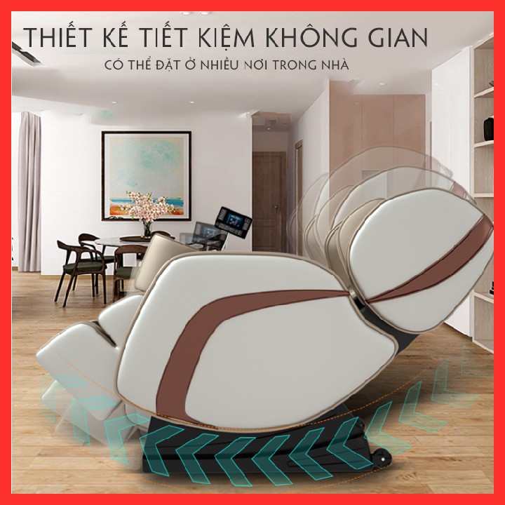 Ghế Massage Toàn Thân Cao Cấp, Ghế Matxa Cao Cấp, Ghế Massage Đa Năng Dùng Bằng Điều Khiển Cảm Ứng, Máy Mát Xa Toàn Thân