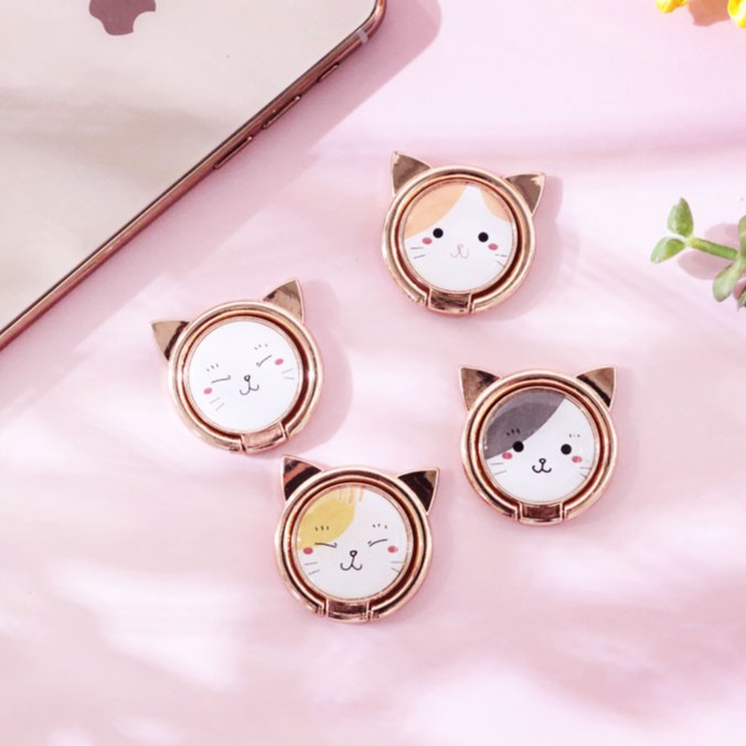 [Mã ELORDER5 giảm 10k đơn 20k] Giá đỡ điện thoại, Iring hỗ trợ xem phim, chống cướp giật /Mon