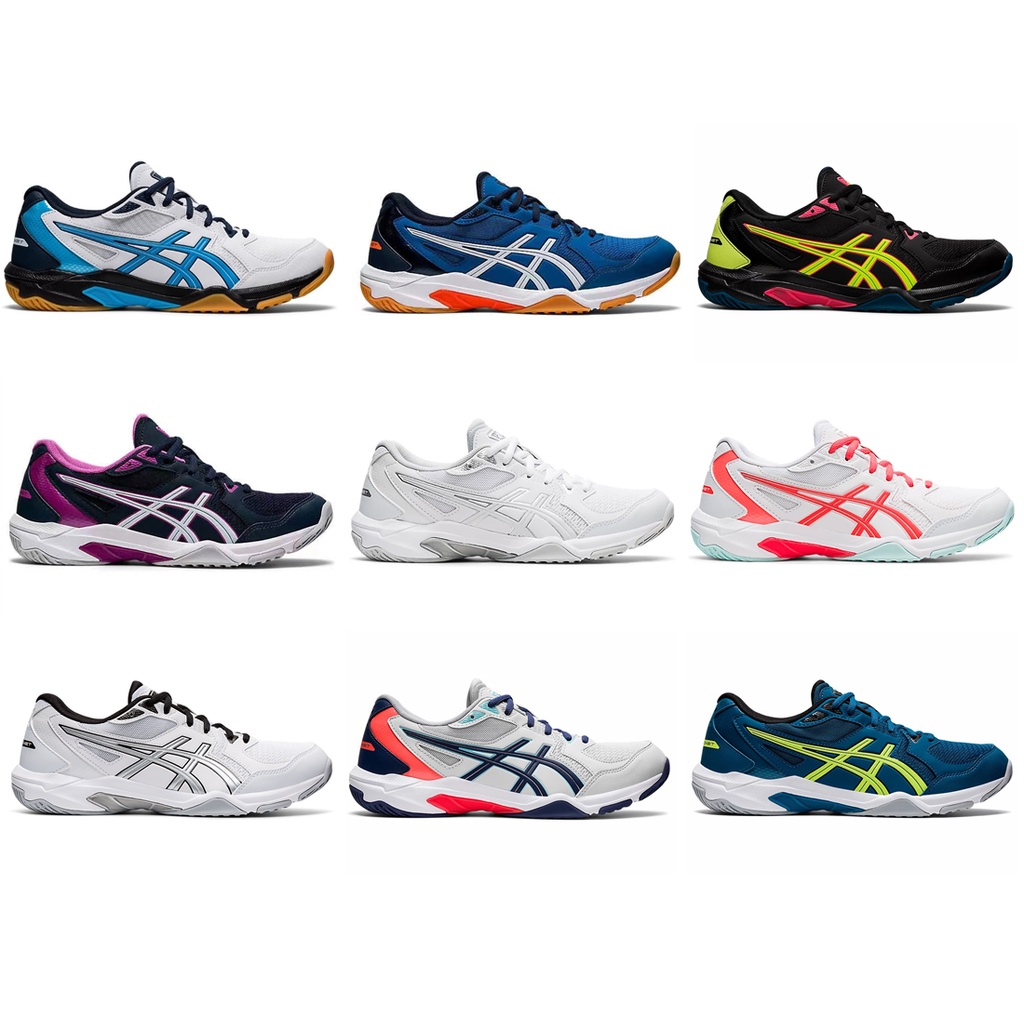 Giày Đá Bóng Chất Lượng Cao✺Giày Thể Thao Chơi Cầu Lông ASICS Arthur GEL- ROCKET 10 1072A056-1 Dành Cho Nam Và Nữ