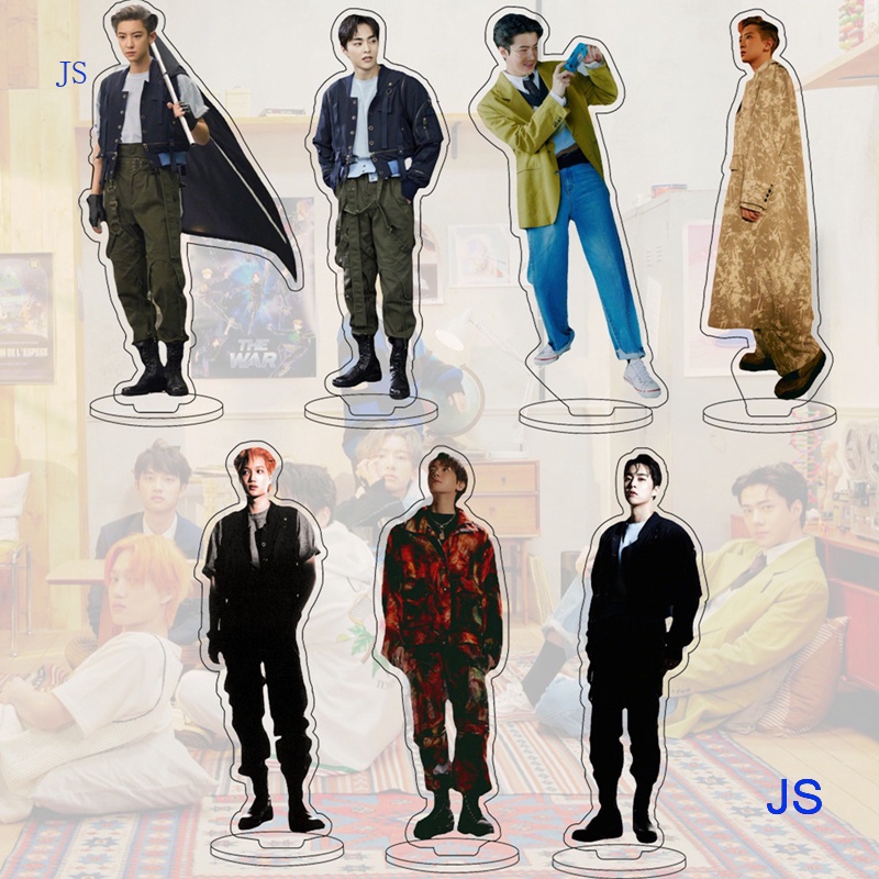Mô Hình Nhân Vật BAEKHYUN XIUMIN CHEN Chanyeol Nhóm EXO Bằng PVC