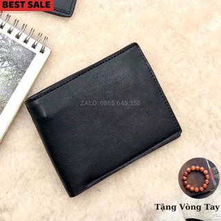 [Da Bò Thật 100%]Ví Da Nam, Ví Nam Kiểu Dáng Đẹp- Bảo Hành 24 Tháng