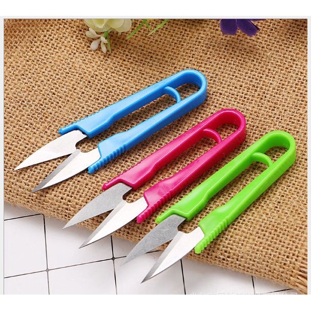 KÉO BẤM CHỈ CÁN NHỰA