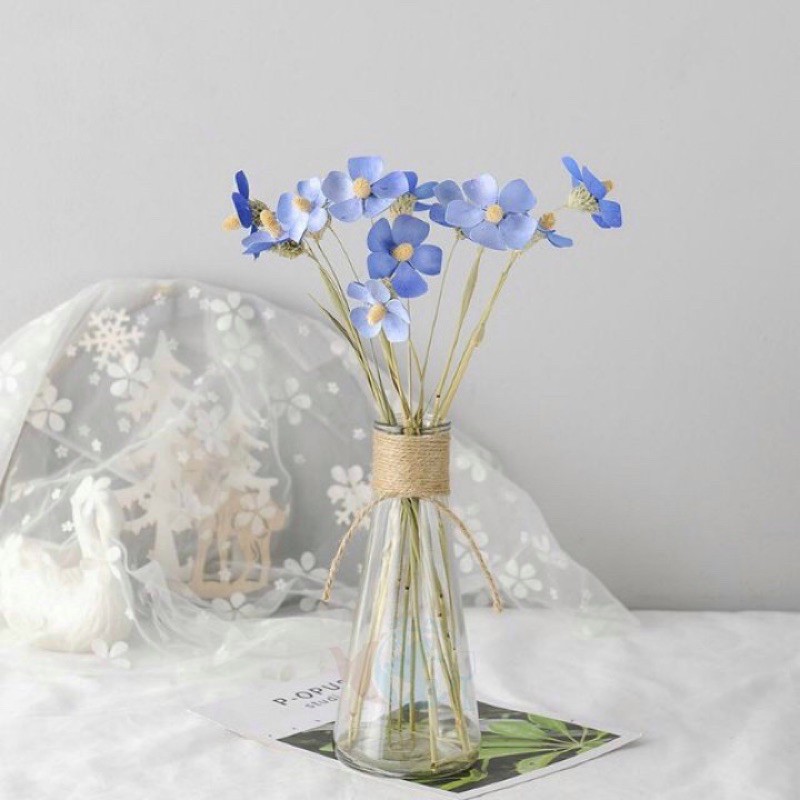 Lọ hoa decor - Lọ thuỷ tinh cắm hoa vintage