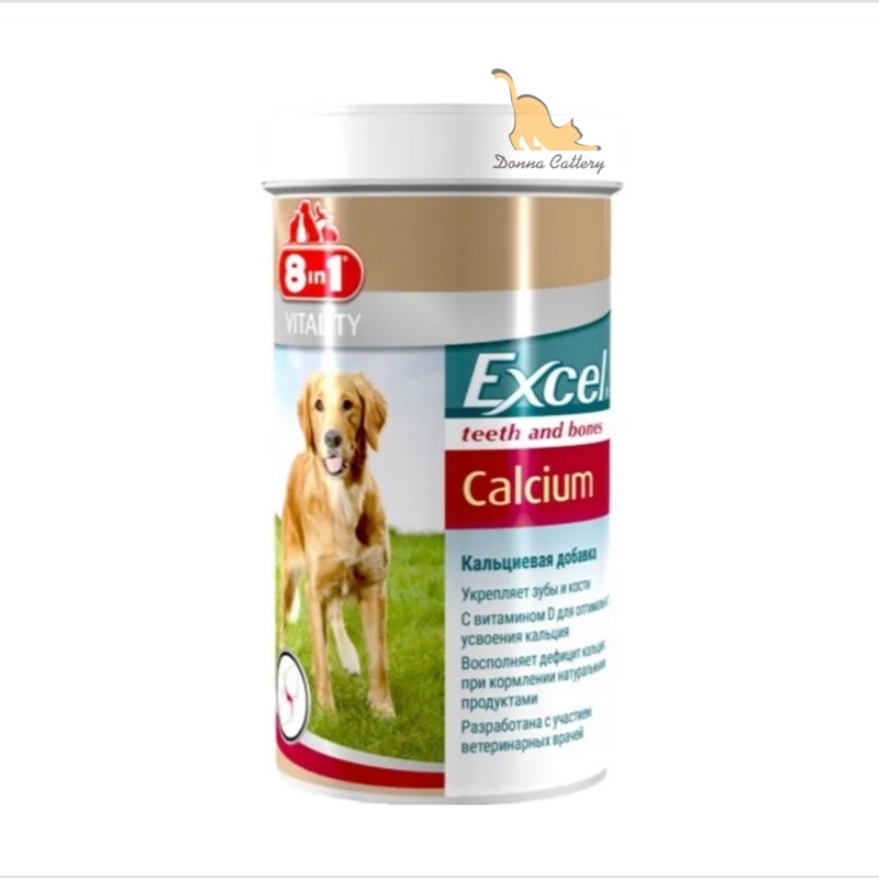 EXCEL 8IN1 VIÊN CANXI CHO CHÓ MÈO NHẬP NGA