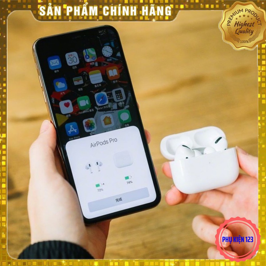 [Mã SKAMPUSHA7 giảm 8% đơn 250k][RẺ VÔ ĐỊCH] TAI NGHE BLUETOOTH KHÔNG DÂY PRO DÀNH CHO IOS VÀ ANDROI