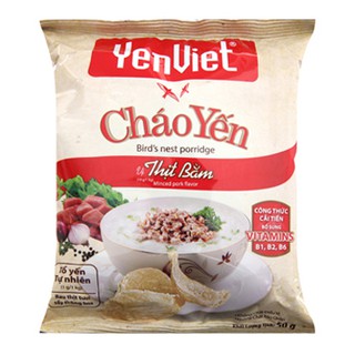 Cháo yến dinh dưỡng yến việt vị thịt bằm - gói 50g - 484