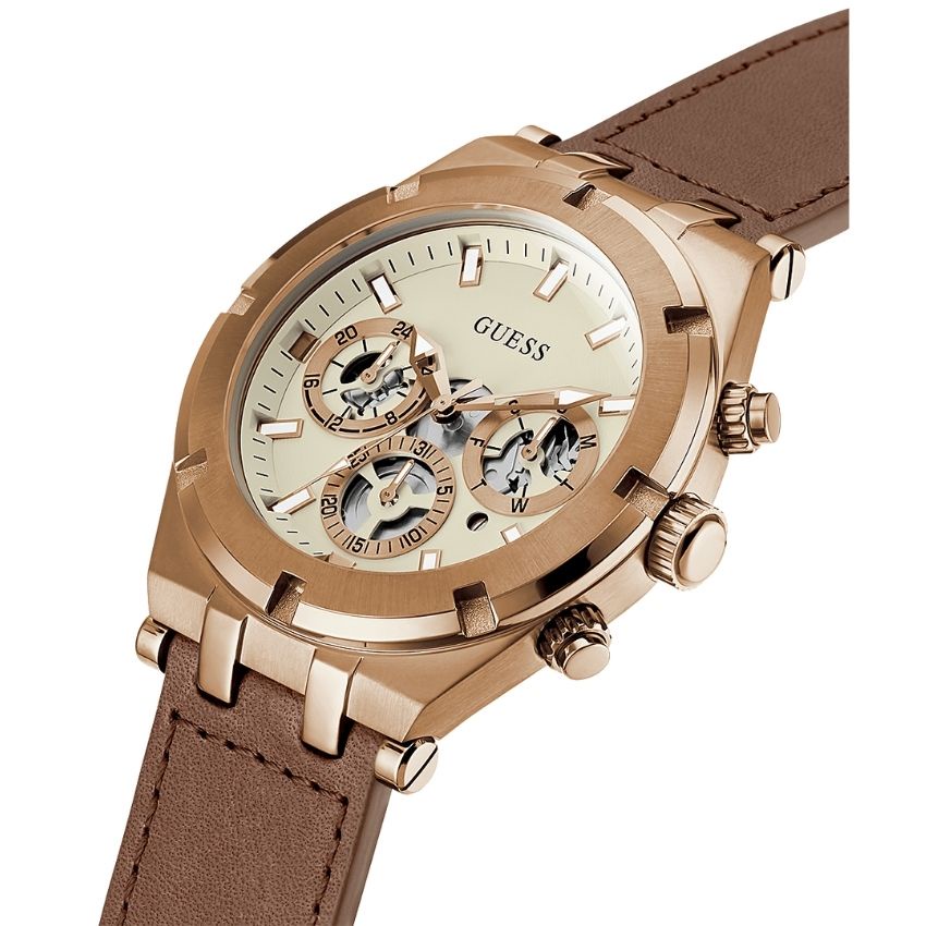 Đồng Hồ Nam Guess GW0262G3  3 Mặt Số Phụ  44mm