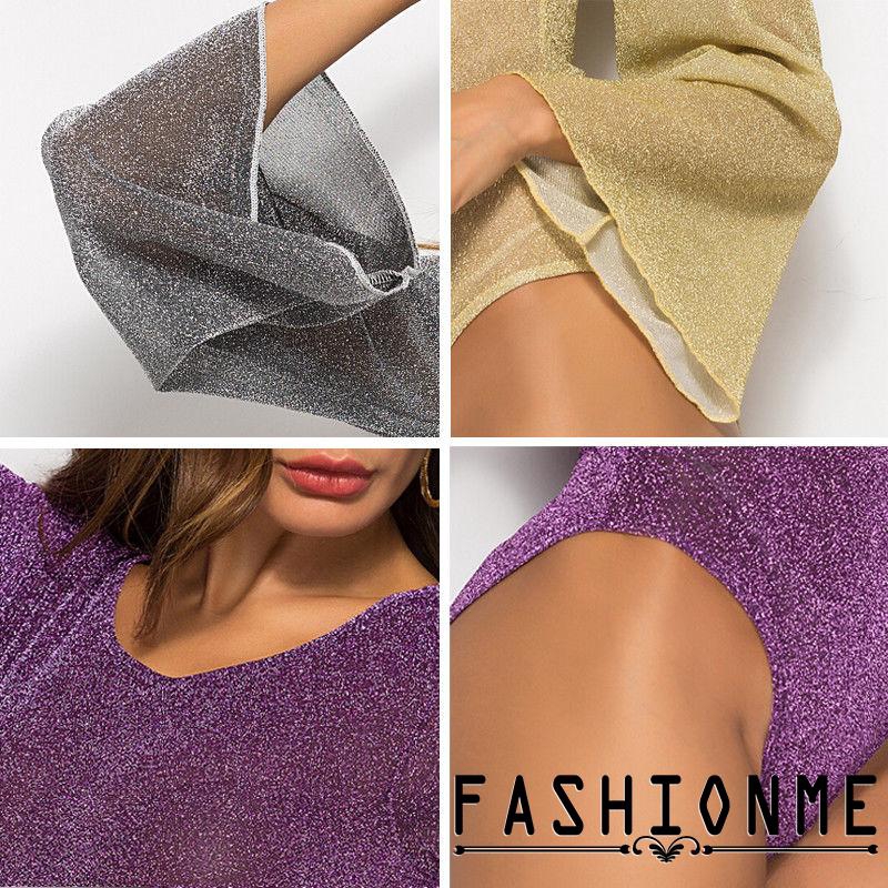 ღ𝓂ℰStylish Women´s Bodycon Bodysuit Long Sleeve Bodysuit Jumpsuit Romper Slim Leotard Tops | BigBuy360 - bigbuy360.vn