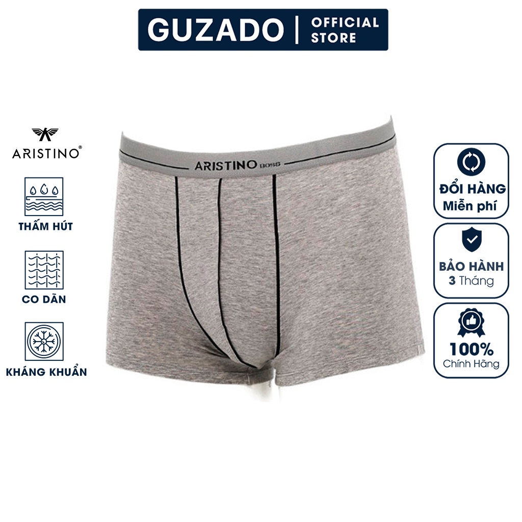 Quần lót nam Boxer Guzado, chất cotton mềm mịn,co giãn thoải mái ABX1615