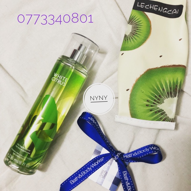 Nước hoa toàn thân - Body mist WHITE CITRUS Bath & Body Works 236ml. | BigBuy360 - bigbuy360.vn