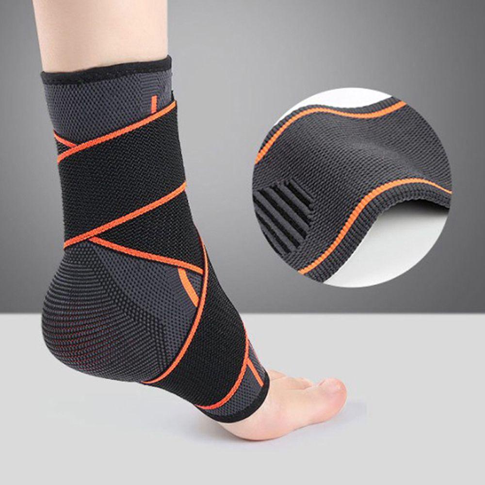 Băng Bảo Vệ Mắt Cá Chân Bằng Nylon 3D Co Giãn Tiện Dụng Khi Chơi Thể Thao